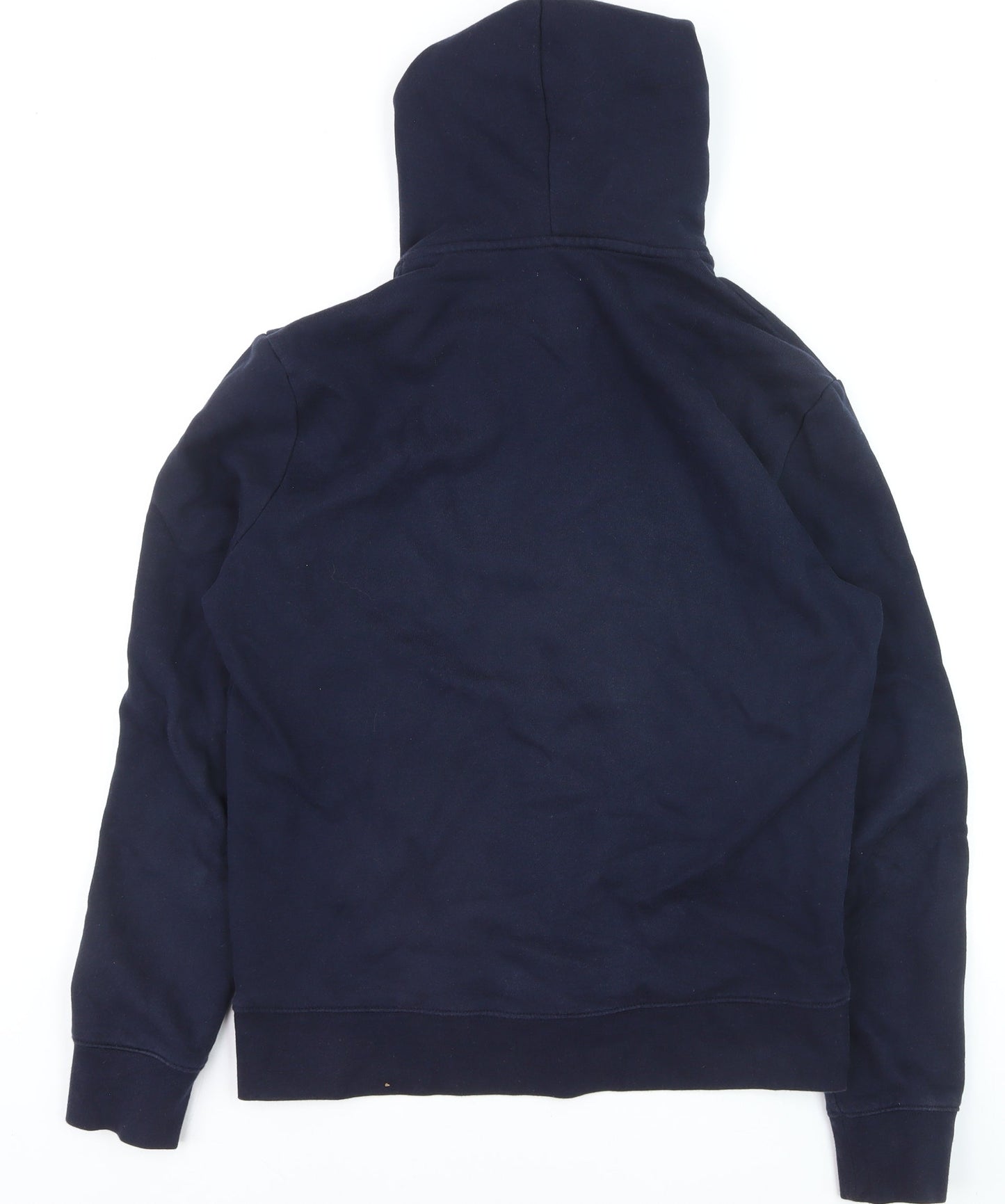 Marks and Spencer Men’s Blue Full Zip Hoodie Size M Cotton