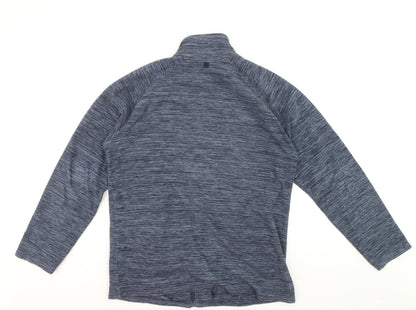 Mountain Warehouse Men’s Blue Full Zip Fleece Sweatshirt Size M