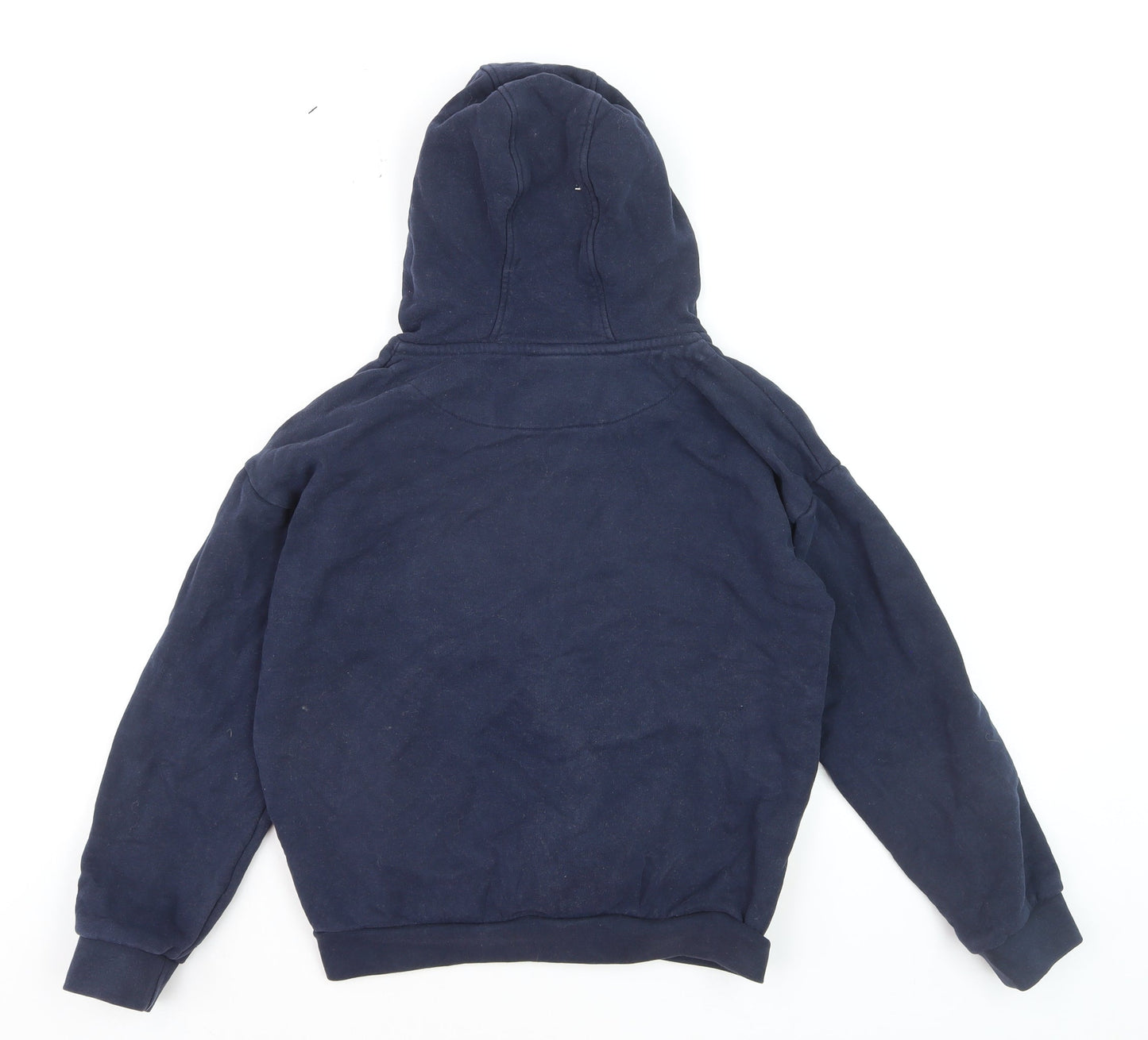 Paul Smith Boys Navy Blue Full Zip Hoodie 11-12 Years Cotton Blend