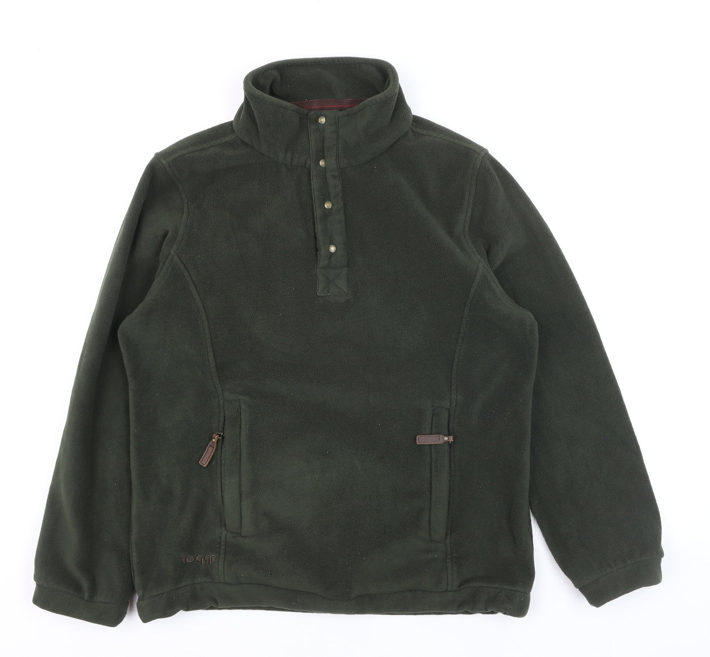 Toggi Men's Green Fleece Pullover Sweatshirt XS Outdoor Wear