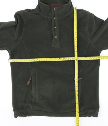 Toggi Men's Green Fleece Pullover Sweatshirt XS Outdoor Wear