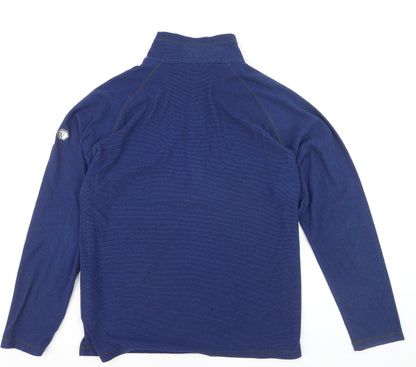 Regatta Mens Blue 2XL Pullover Fleece Sweatshirt Half Zip Outdoor Top