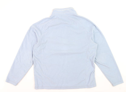 Craghoppers Mens Blue Fleece Half Zip Pullover Sweatshirt L