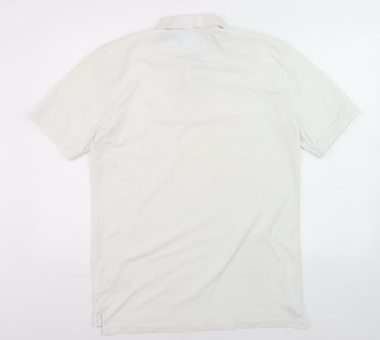 Tommy Hilfiger Men’s White Golf Polo Shirt XL Cotton Blend