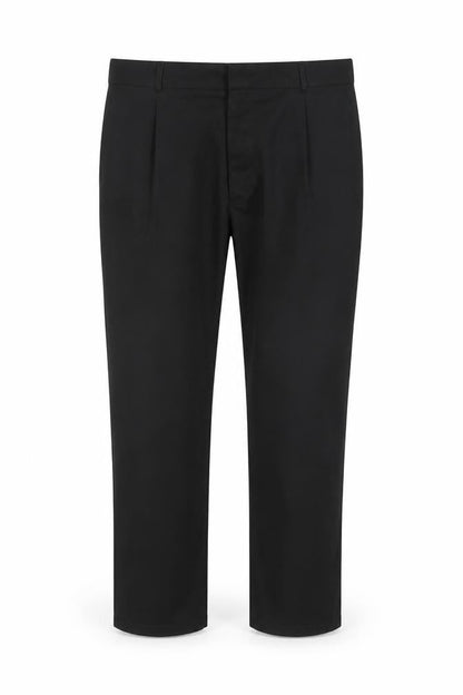 Arco Mens Black 38 Regular Workwear Trousers Polyester Cotton