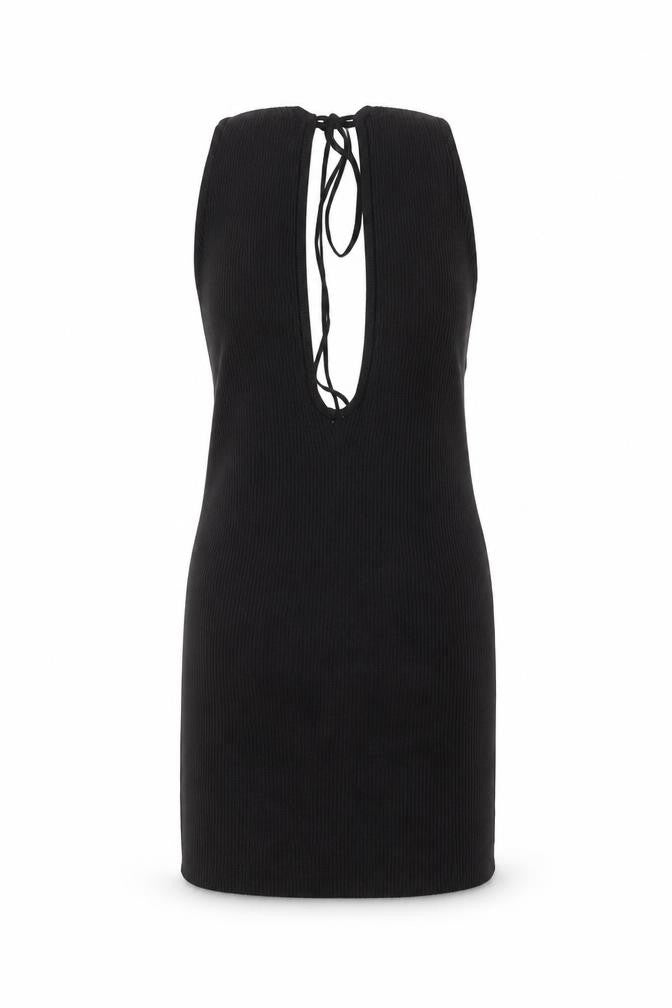 PRETTYLITTLETHING Women’s Black S Bodycon Sleeveless Short Dress