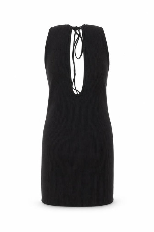 PRETTYLITTLETHING Women’s Black S Bodycon Sleeveless Short Dress