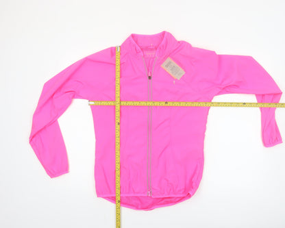 Atmosphere Womens Pink Size 10 Workout Windbreaker Jacket