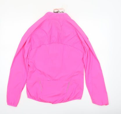 Atmosphere Womens Pink Size 10 Workout Windbreaker Jacket