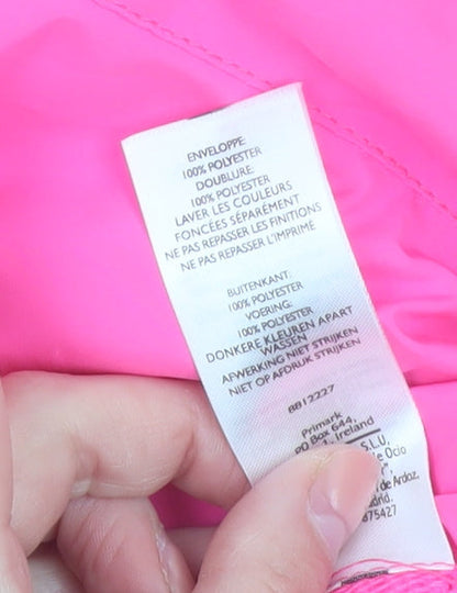 Atmosphere Womens Pink Size 10 Workout Windbreaker Jacket