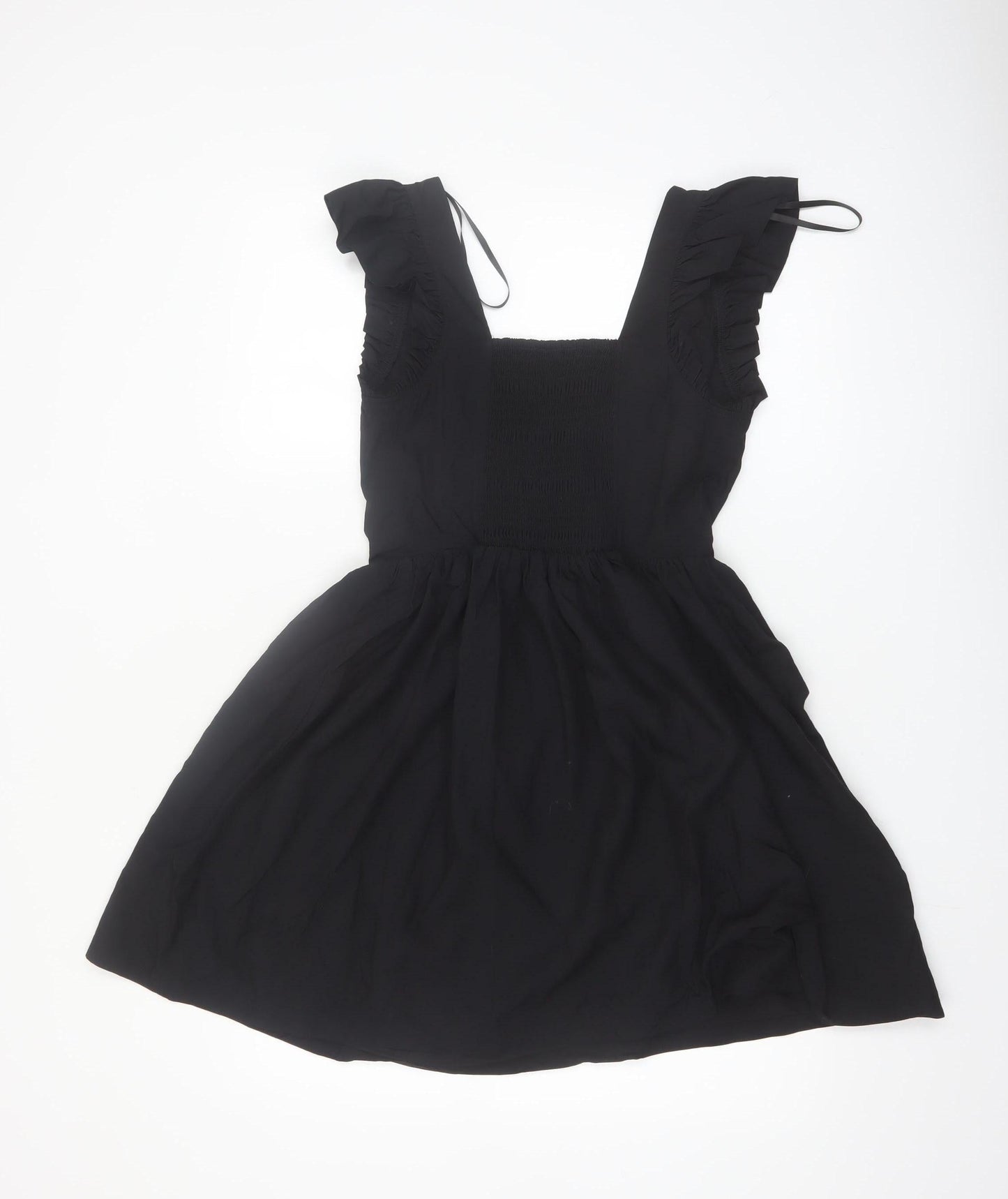 Marks and Spencer Women’s Black Fit & Flare Short Dress Size 8