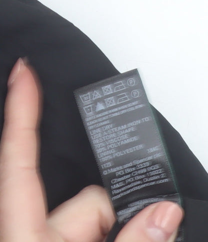 Marks and Spencer Women’s Black Fit & Flare Short Dress Size 8
