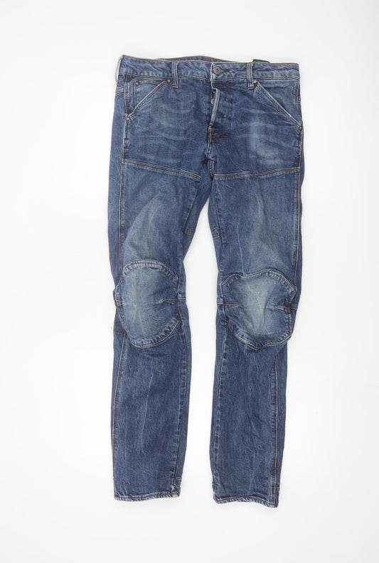 G-Star RAW 5620 3D Slim Men's Blue Denim Jeans Size W29 L32