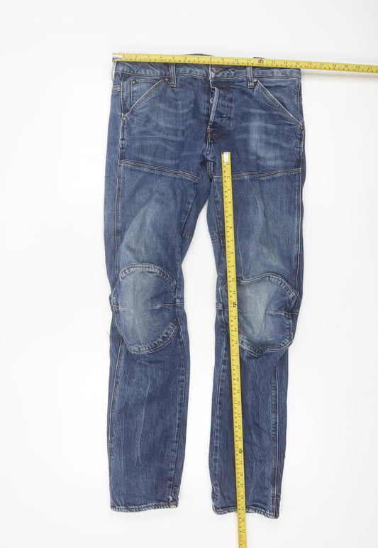 G-Star RAW 5620 3D Slim Men's Blue Denim Jeans Size W29 L32