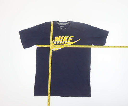 Nike Boys Navy Blue XL Graphic Logo Short Sleeve T-Shirt