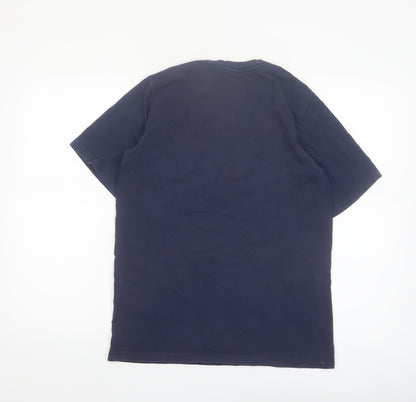 Nike Boys Navy Blue XL Graphic Logo Short Sleeve T-Shirt