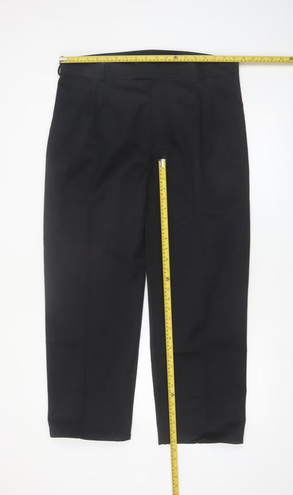 Arco Workwear Men's Black 38 Regular Fit Work Trousers