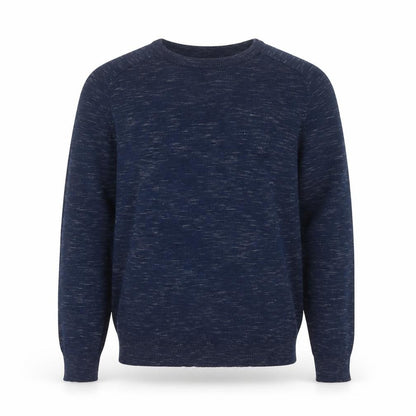 Primark Men's Blue Medium Crew Neck Cotton Blend Pullover Jumper