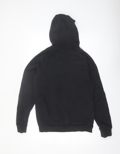 Adidas Men's Black Pullover Hoodie Small Sports Fleece