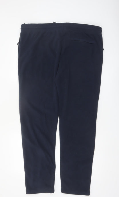 Marks and Spencer Men’s Black Fleece Sweatpants XL Regular