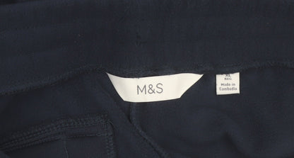 Marks and Spencer Men’s Black Fleece Sweatpants XL Regular