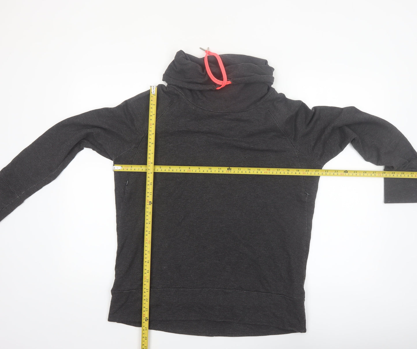 Seraphine Women's Charcoal Pullover Hoodie Small Maternity Soft Stretch