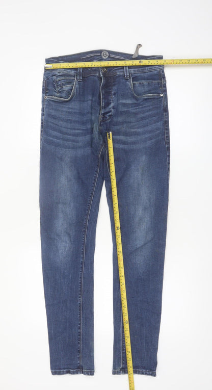 G-Star Raw Men's Blue Slim Fit 30R Denim Jeans