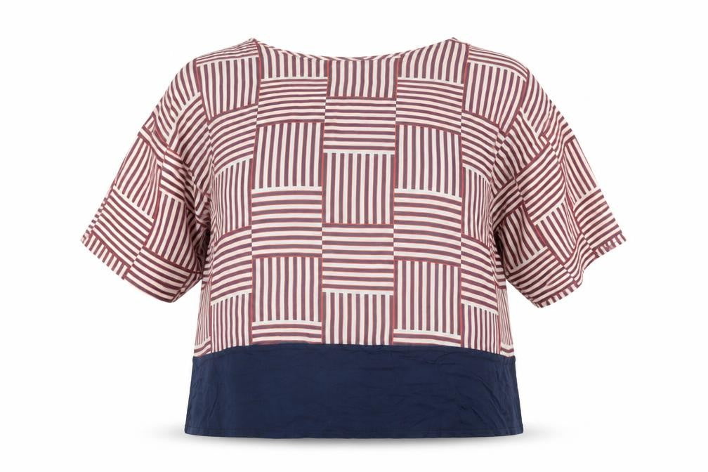 Mango Women’s Multicoloured Kimono Style Blouse Size 12