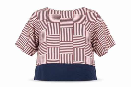 Mango Women’s Multicoloured Kimono Style Blouse Size 12
