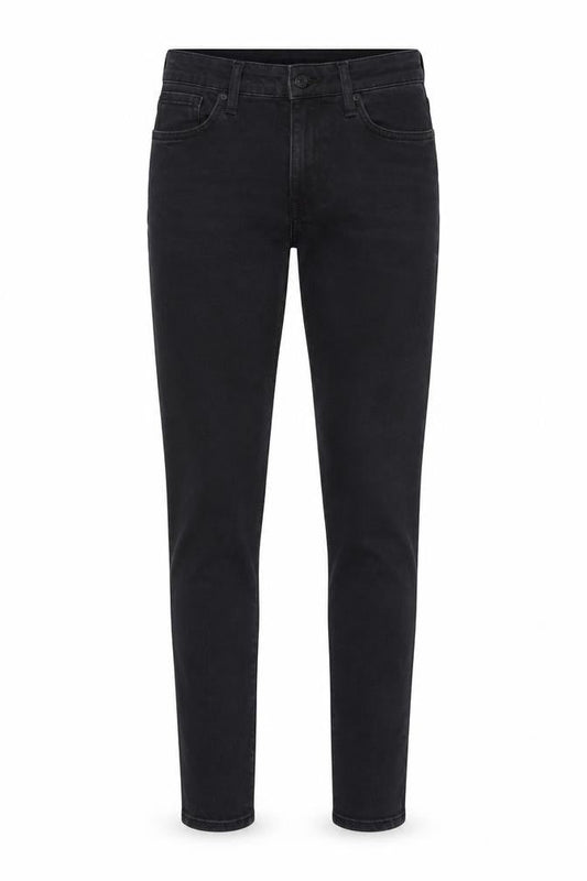 H&M Mens Black Skinny Mid Waist Stretch Denim Jeans M