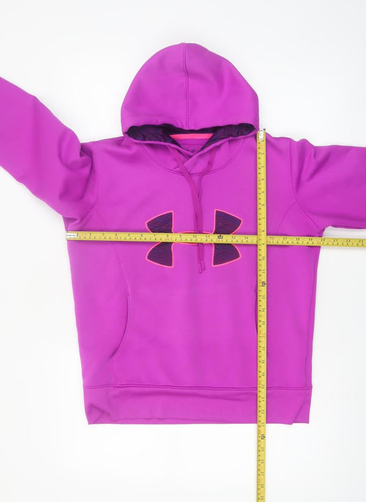 Under Armour Women’s Pink ColdGear Pullover Hoodie Size M