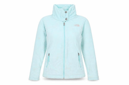 The North Face Women's Blue Full Zip Fleece Sweatshirt S Regular
