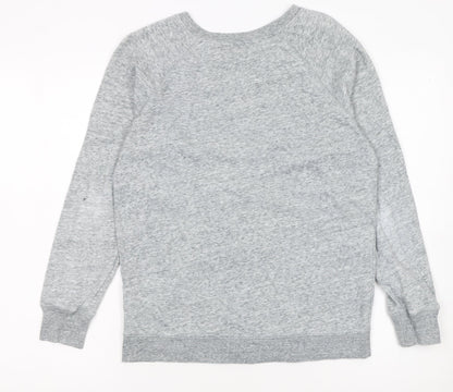 Old Navy Womens Grey LOVE Print Pullover Sweatshirt XS