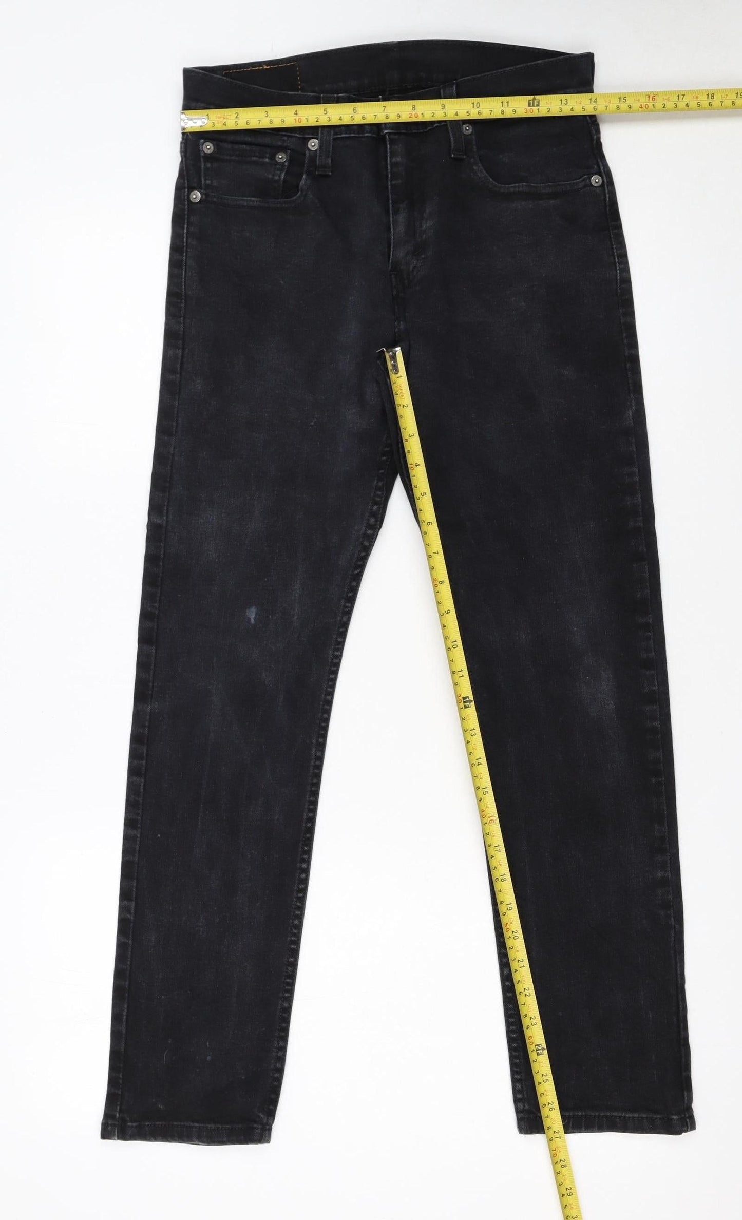 Levi’s Women’s Black 502 Regular Straight Stretch Jeans W29 L30