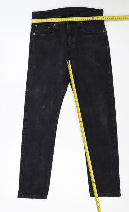 Levi’s Women’s Black 502 Regular Straight Stretch Jeans W29 L30