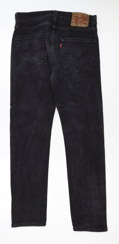 Levi’s Women’s Black 502 Regular Straight Stretch Jeans W29 L30