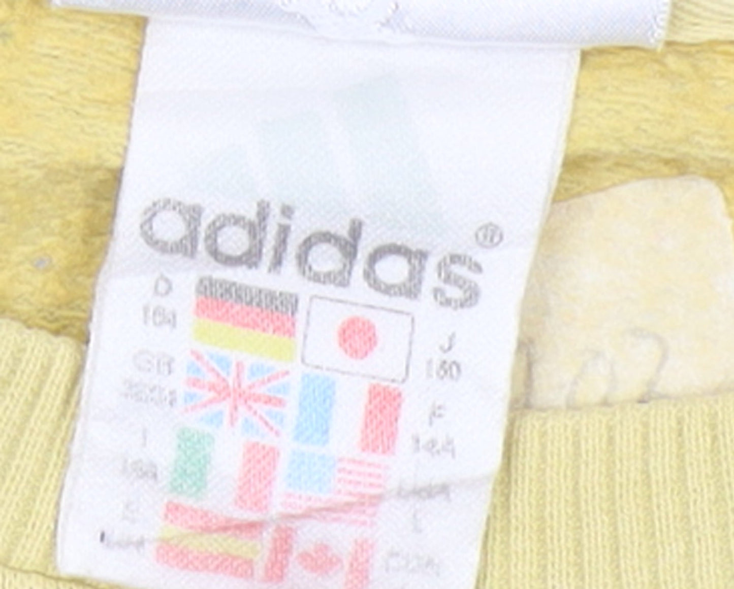 Adidas Girls Beige Embroidered Logo Pullover Sweatshirt 14 Years