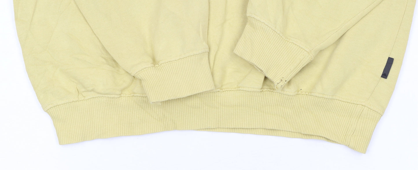 Adidas Girls Beige Embroidered Logo Pullover Sweatshirt 14 Years