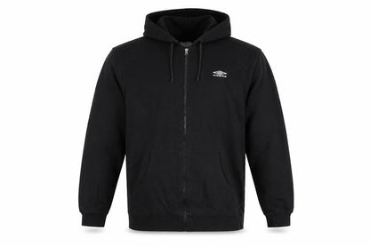 Umbro Men's Black XL Full Zip Hoodie Sweatshirt