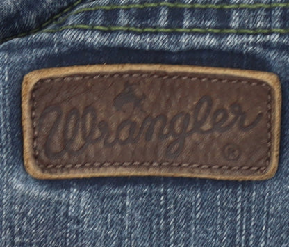 Wrangler Men's Blue Texas Stretch Straight Leg Jeans W33 L32