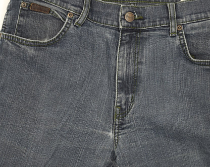 Wrangler Men's Blue Texas Stretch Straight Leg Jeans W33 L32