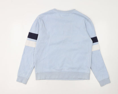 FILA Women's Light Blue Crew Neck Pullover Sweatshirt Size S