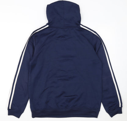 Adidas Boys Blue Indiana Pacers Pullover Hoodie XL 18 Years Basketball