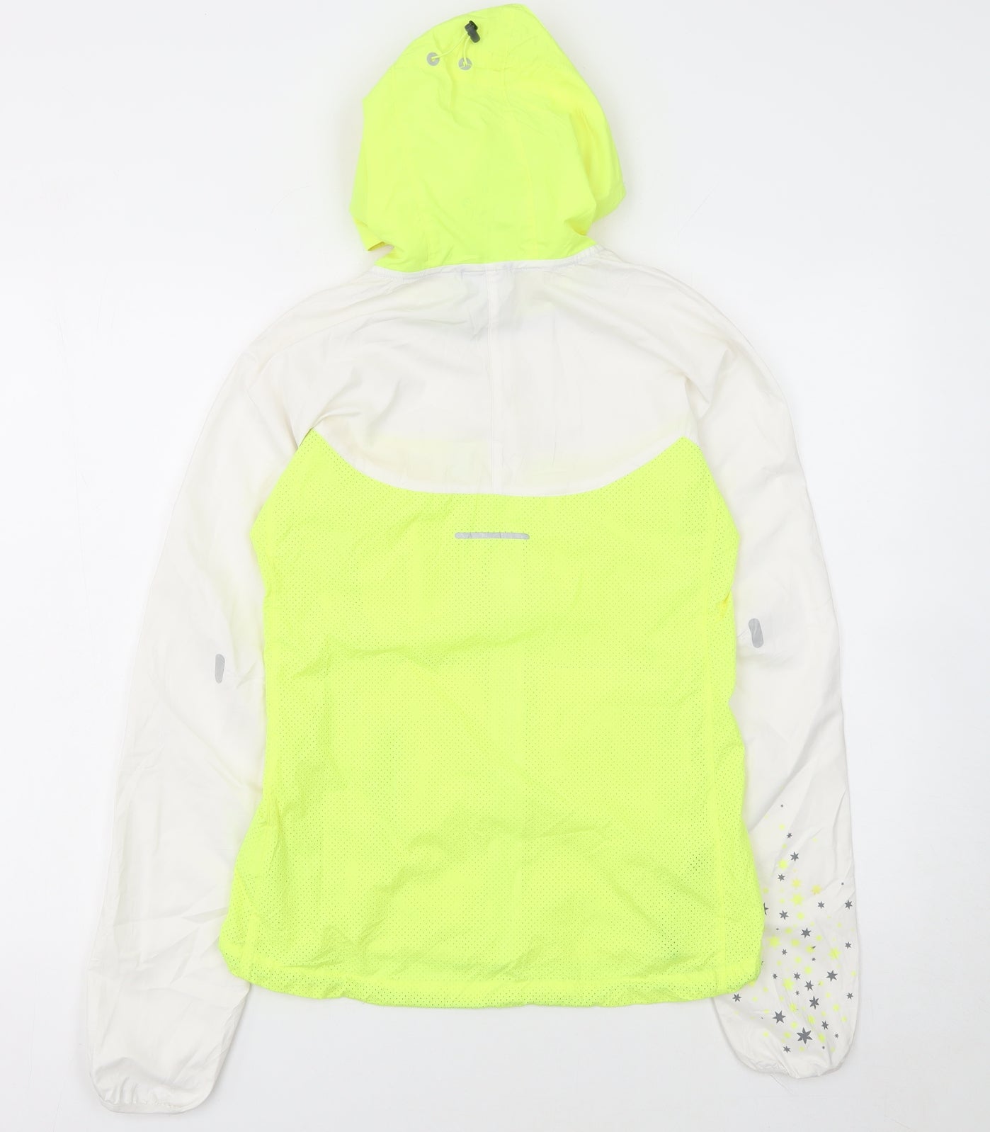 Nike Womens Yellow XS Lightweight Running Windbreaker Jacket