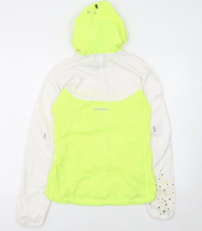 Nike Womens Yellow XS Lightweight Running Windbreaker Jacket