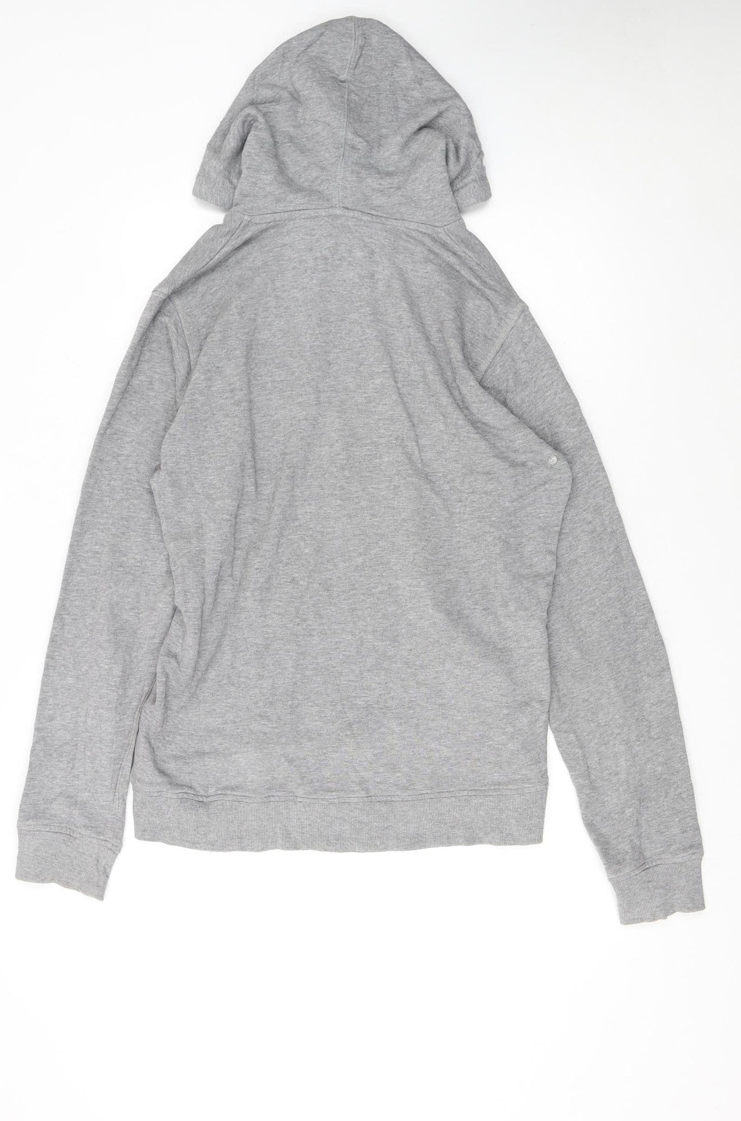 Dickies Women's Grey Pullover Hoodie Medium Authentic Logo Graphic