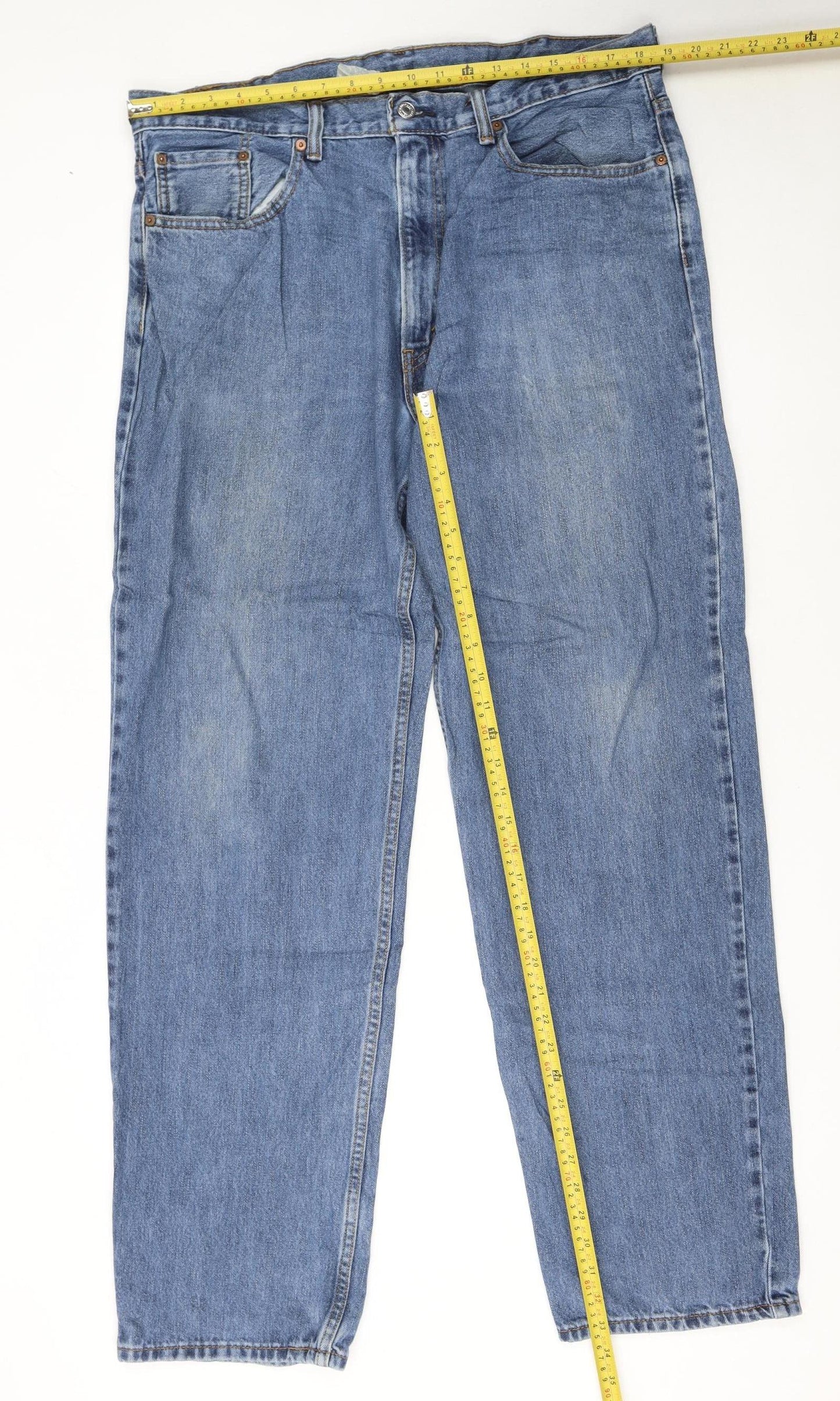 Levi’s 550 Men’s Blue Relaxed Fit Straight Leg Jeans W38 L34