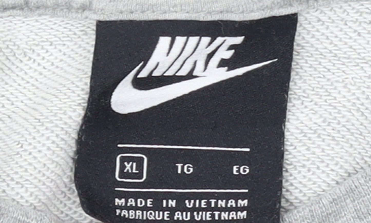 Nike Men's Grey XL Pullover Crew Neck Sweatshirt