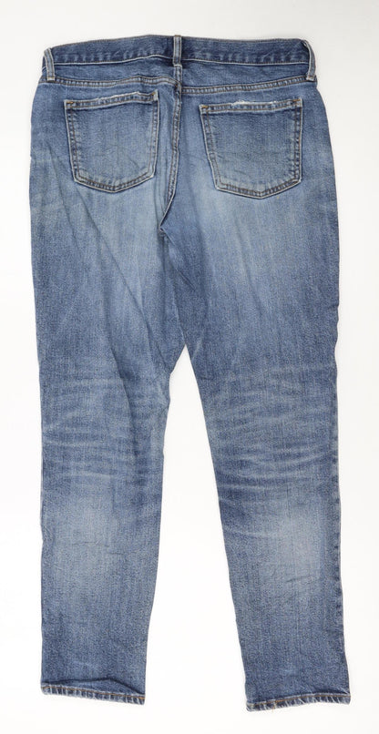 GAP Women’s Blue Medium Wash Straight Leg Denim Jeans Size 26