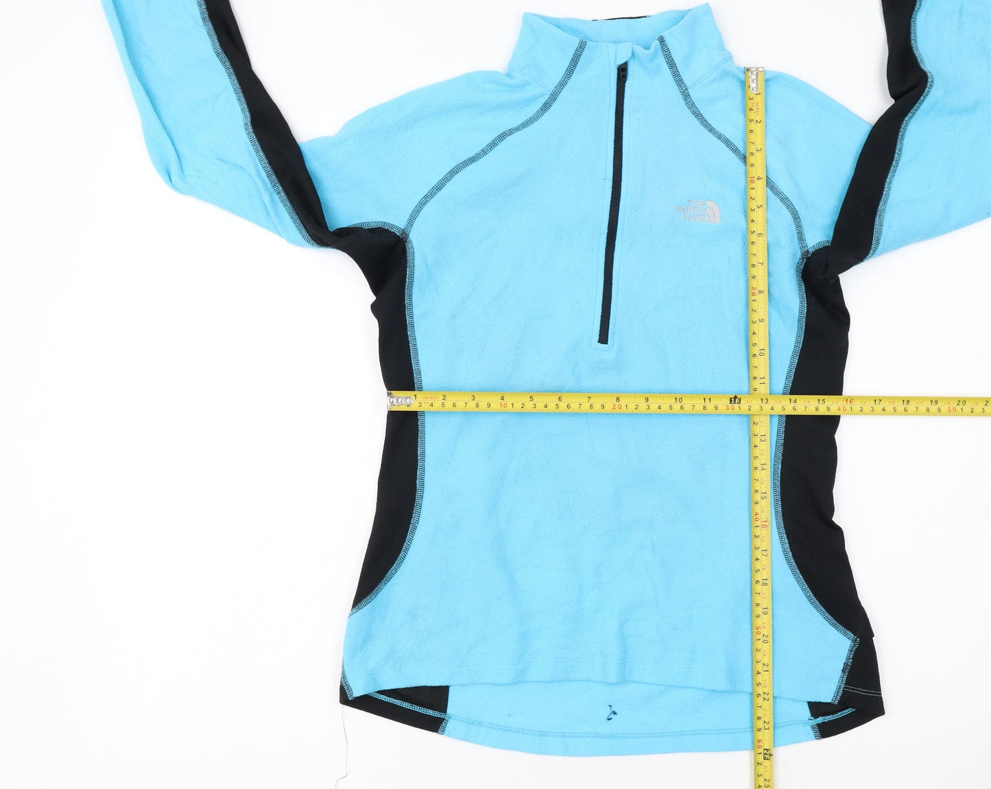 The North Face Women's Blue Fleece Pullover Sweatshirt M